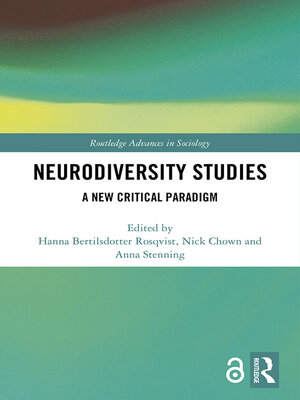 cover image of Neurodiversity Studies